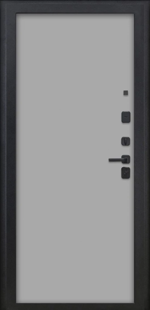 Входная дверь ДвериПРО Квадро Гладкая Шарли светлый DPRO227929 внутренняя сторона