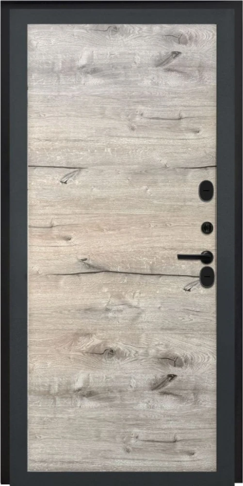 Входная дверь ДвериПРО L-43 Без фрезеровки Дуб пацифик горизонт DPRO204717 внутренняя сторона