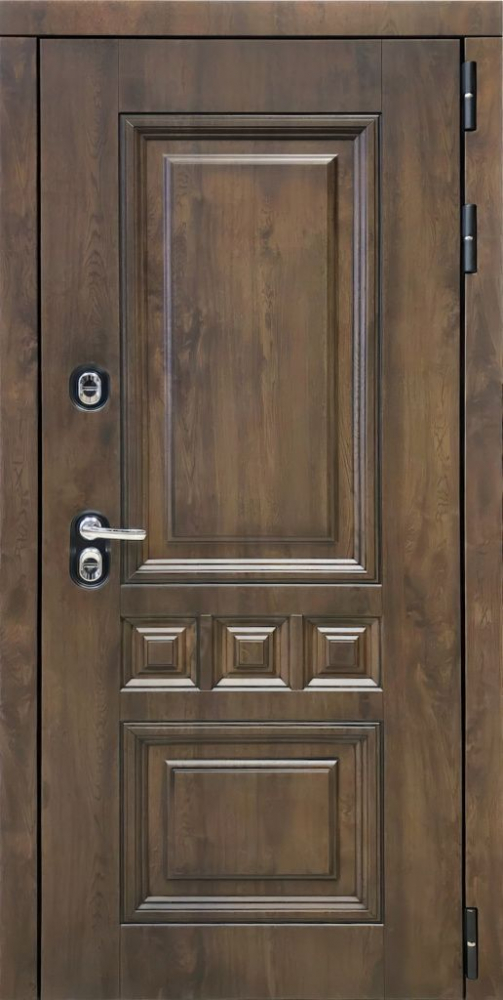 Входная дверь ДвериПРО Аура ФЛ-291 (Line, 10мм, белый софт) DPRO197965 внешняя сторона